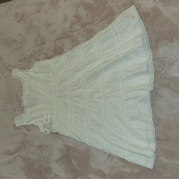 NWT Nanette Lepore Embroidered White Dress - Picture 4 of 6
